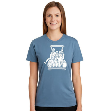 Mom & Kids Golf Cart Shirt
